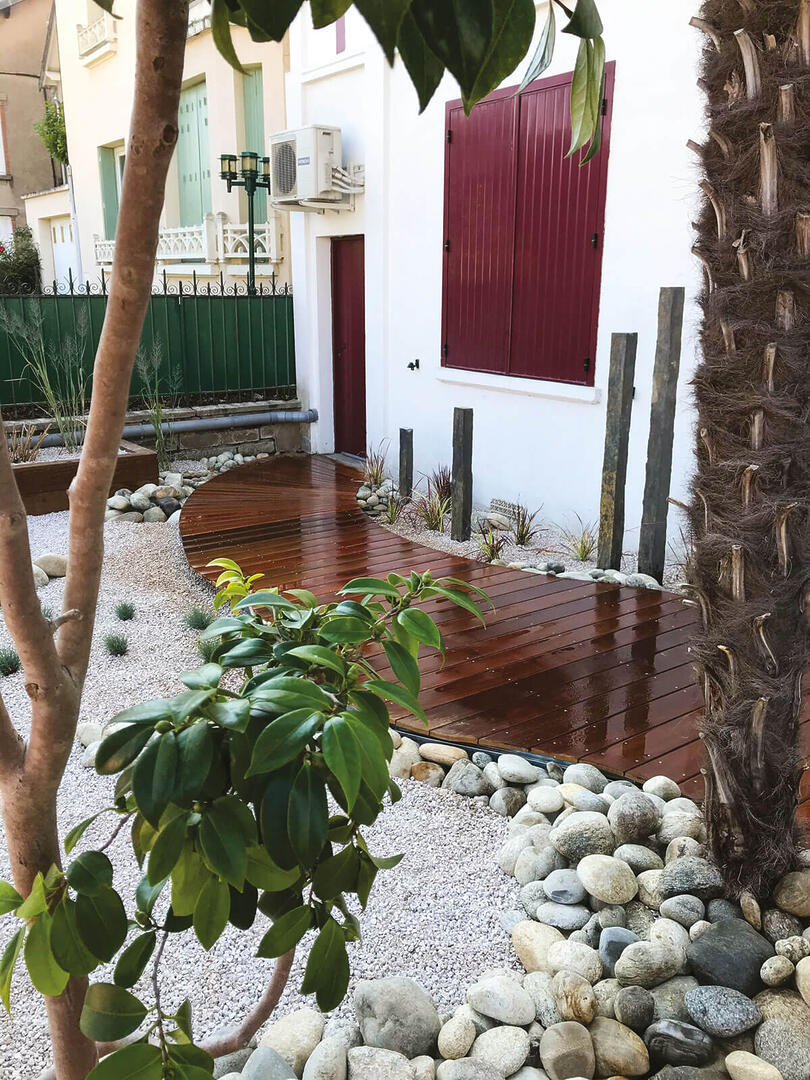 Déco minérale au jardin 13 salon extérieur jardin tarn