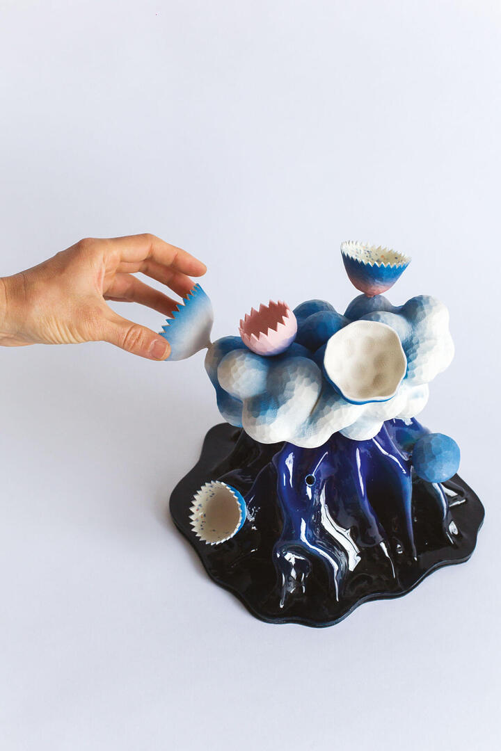 Kartini Thomas, céramiste plasticienne 11 kartini Thomas plasticienne porcelaine