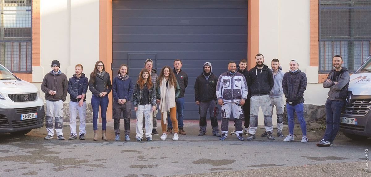 Mikael Tournier, une entreprise sans stéréotype 3 Mikael Tournier peinture rénovation tarn