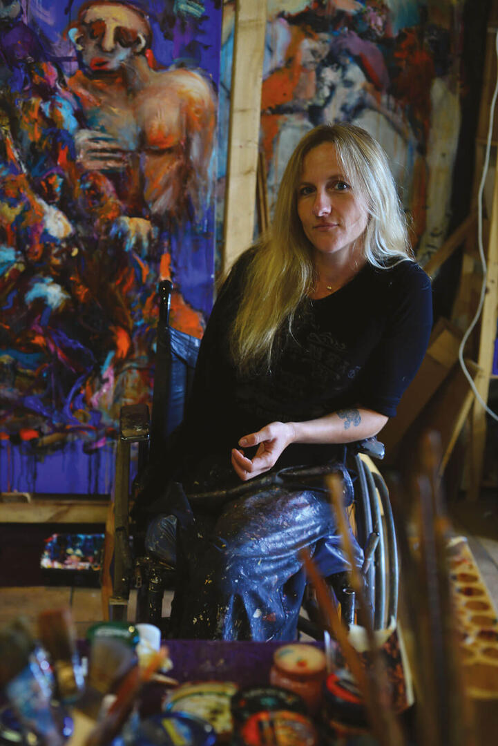 Priscille Deborah, artiste plasticienne 3 Priscille Deborah plasticienne tarn