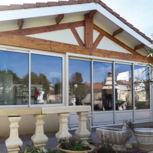 Terrasse fermée pour faire un salon d&rsquo;hiver