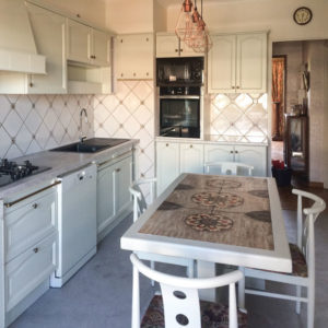 Une peintre en cuisine à Toulouse