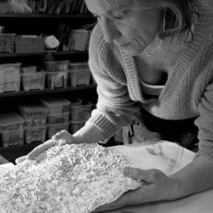 Ariane Blanquet, mosaïste basée à Toulouse