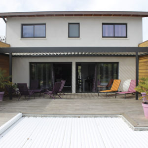 Pergola  bioclimatique à Tournefeuille