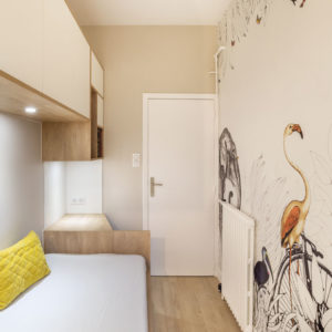 Laura Demanche crée une chambre dans 5 m2