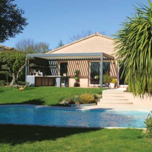 Pergola pour cuisine d’été à Toulouse