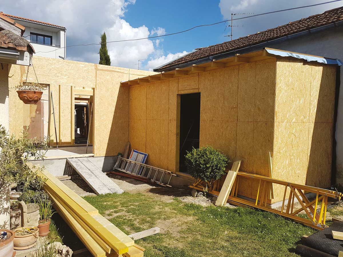 Extension bois à Toulouse 5 extension bois maison gaspin start toulouse