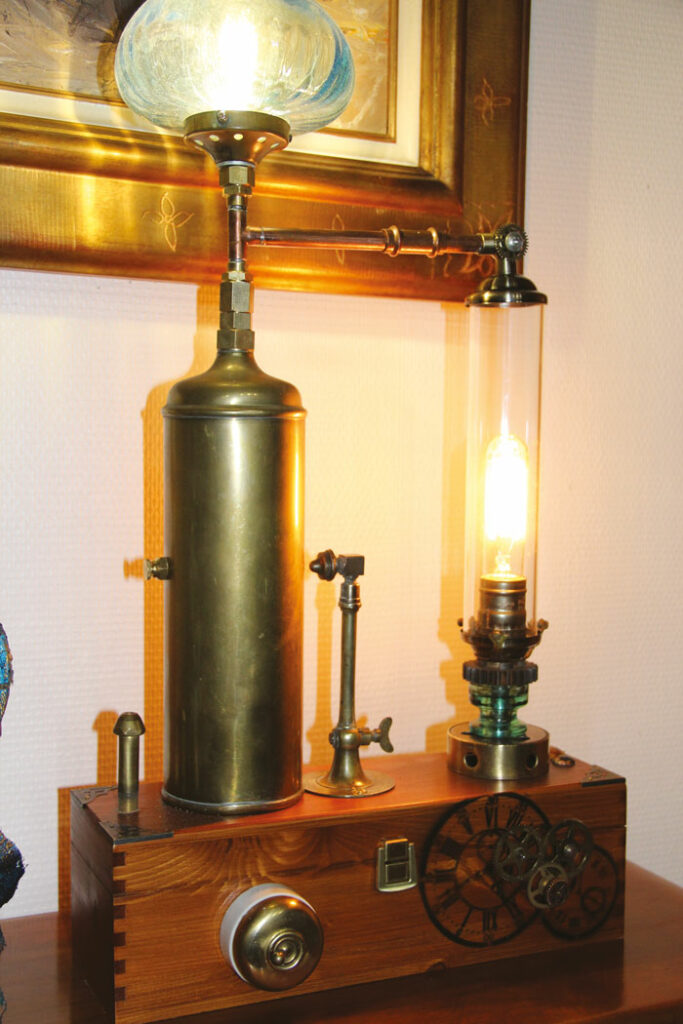 Les lampes upcycling de Marc Boyer 4 marc boyer lampes upcycling