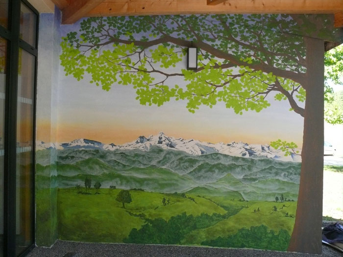 Chloé Préteceille, artiste peintre en décor 2 Chloé préteceille artiste peintre