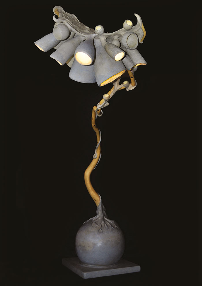 Joël Bartz - sculpteur 7 ma maison sculpture luminaire joel bartz mobilier art