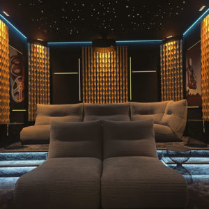 La [home] salle de cinéma