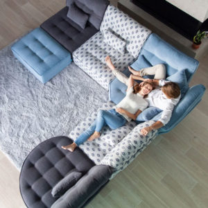 Salon design et confort