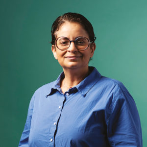 Manel Kaïd, tapissière décoratrice