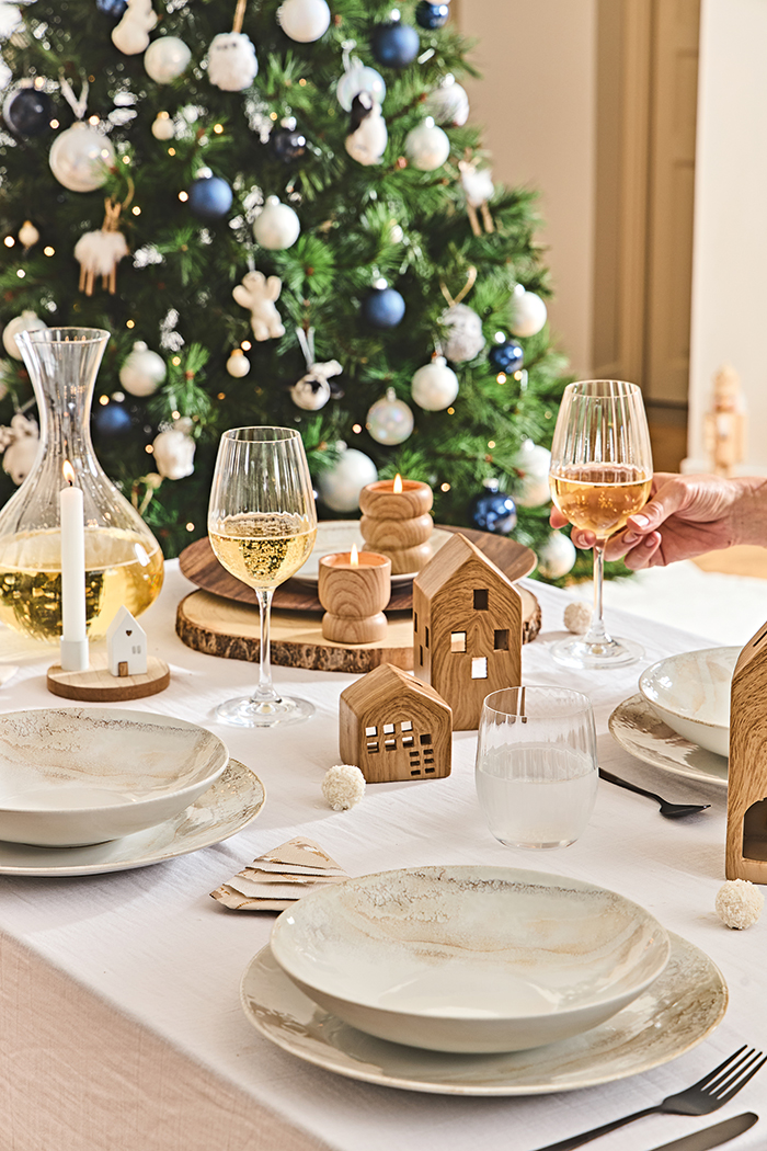 table de noel decoration