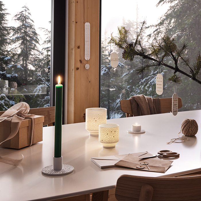 table de noel decoration