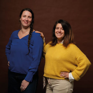 Flore Siesling et Leslie Labonne, scénographes lumière