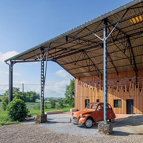 hangar réhabilité à Albi