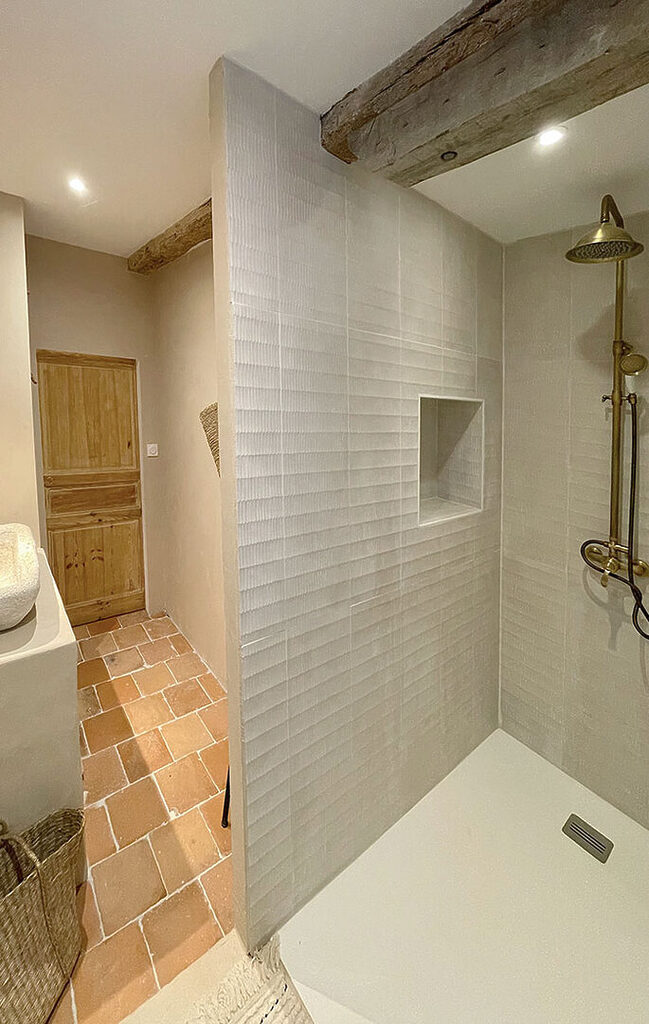 douche à l'italienne