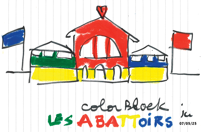 dessin croquis castelbajac