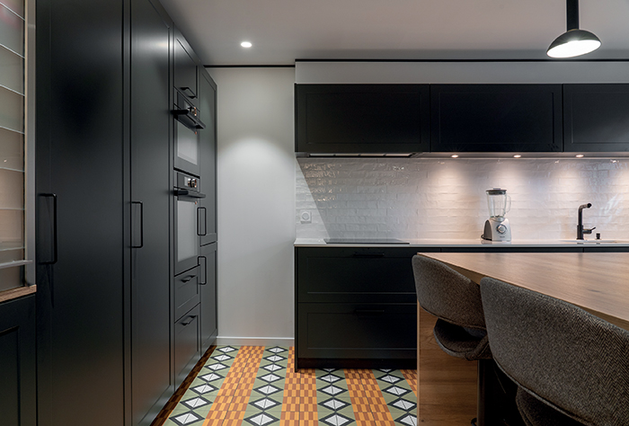 cuisine sur mesure noire