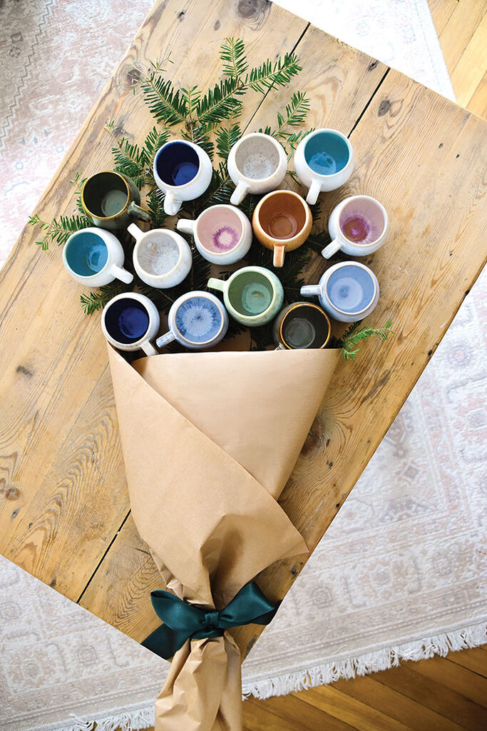 bouquet de céramiques