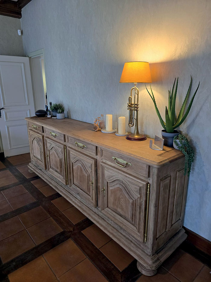 buffet décapé
