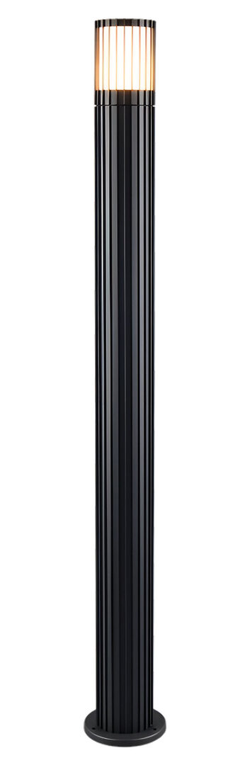 Shopping esprit outdoor avec borne lumineuse en fonte d'aluminium