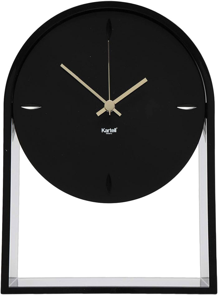 Shopping fête des pères avec horloge élégante Kartell