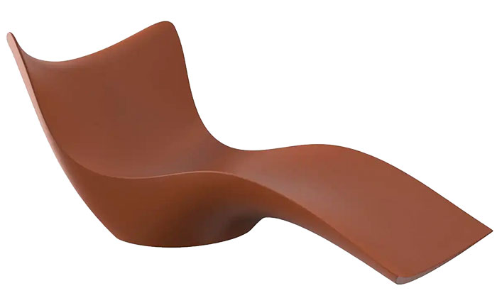 Évasion solaire avec Bain de soleil Surf de Vondom