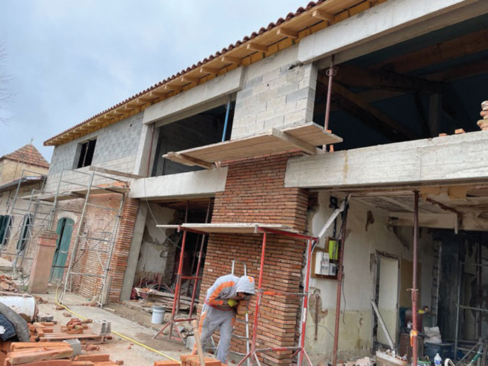 ferme contemporaine proche de Toulouse avant travaux