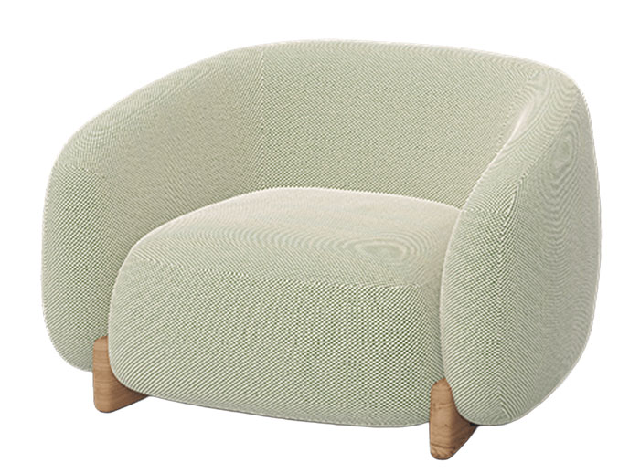 Salon à ciel ouvert avec Fauteuil lounge Milos de Vondom