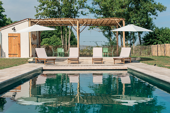 piscine réalisée par Piscinea dans le Lauragais