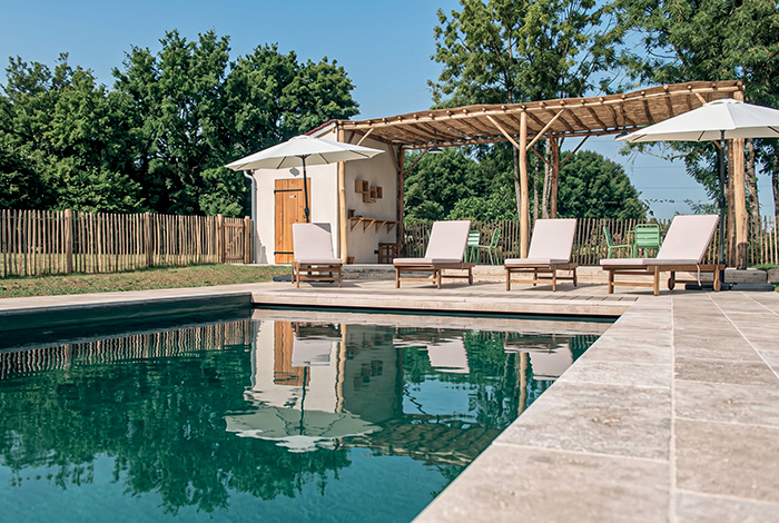 piscine réalisée par Piscinea dans le Lauragais
