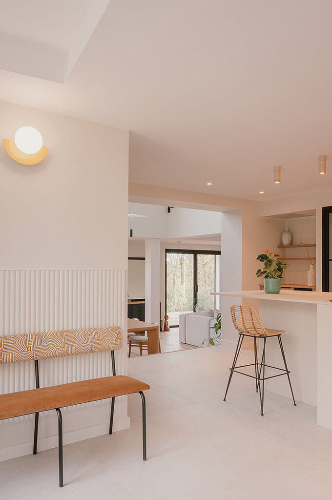 rénovation d'une maison par l'architecte Charlotte Pons près de Toulouse