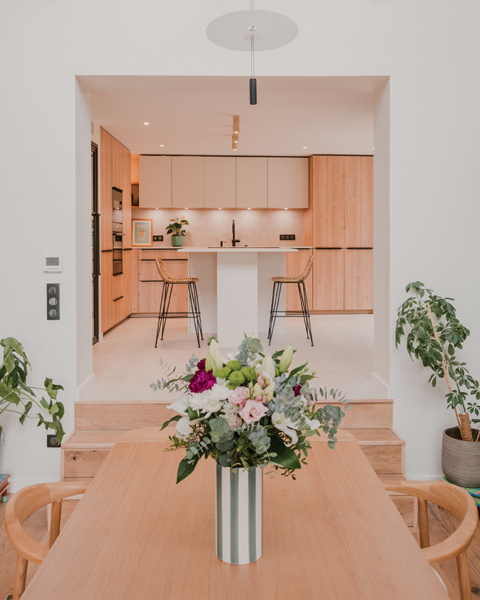 rénovation d'une maison par l'architecte Charlotte Pons près de Toulouse