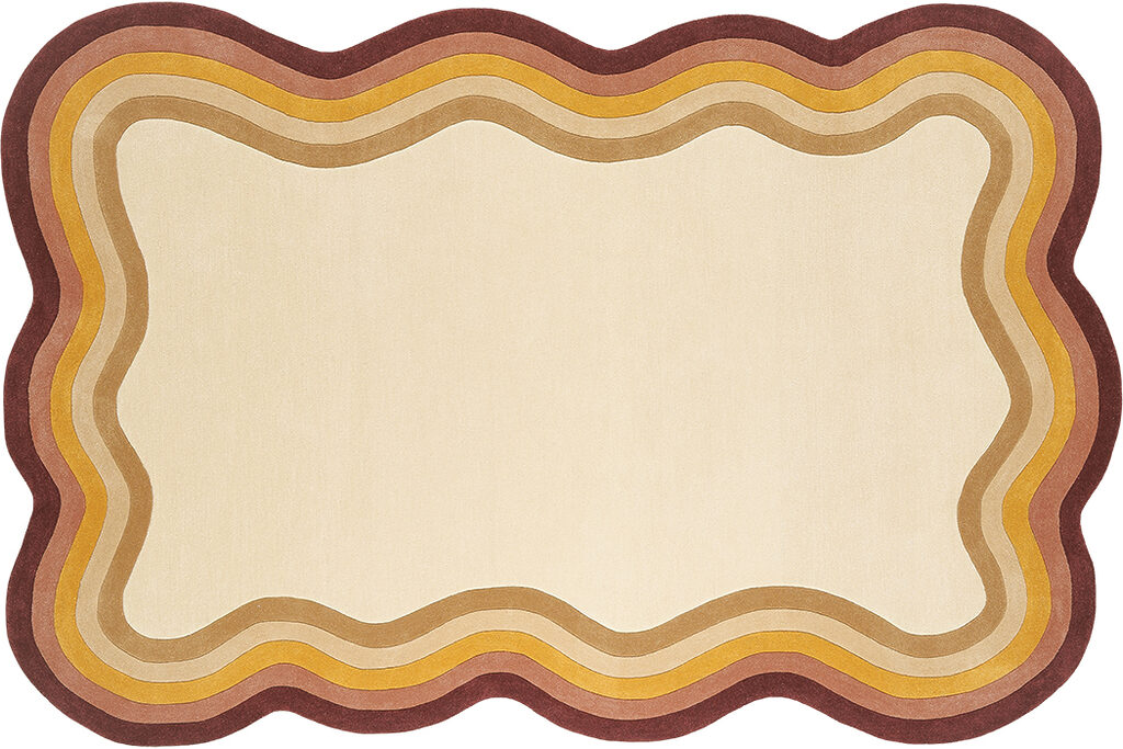 Tapis Fragola de Toulemonde Bochart version rouge chez L’Entrepôt Contemporain à Puygouzon et Tryptik à Albi