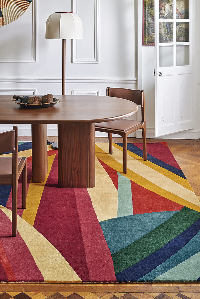 Tapis Ipanema de Toulemonde Bochart chez L’Entrepôt Contemporain à Puygouzon et Tryptik à Albi