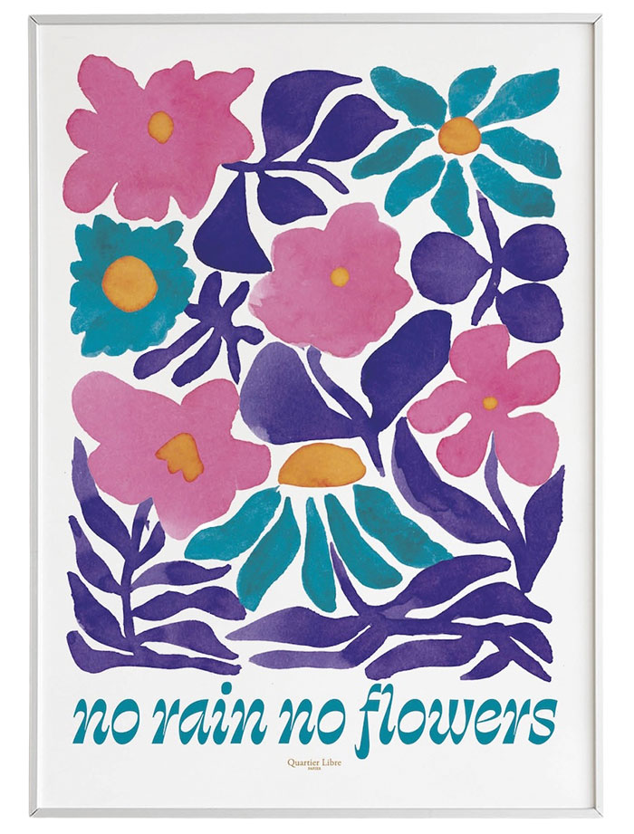 Affiche Flowers de Quartier Libre à Toulouse