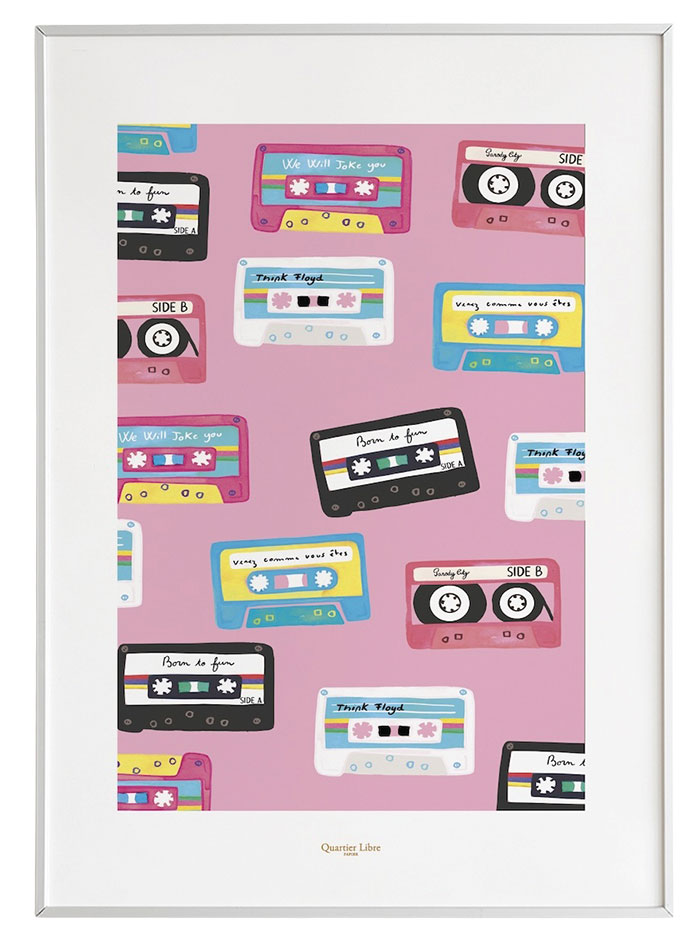 Affiche Mix Tape de Quartier Libre à Toulouse