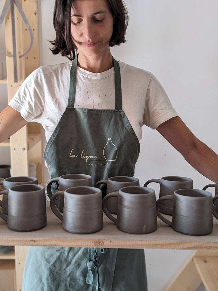 Lucile Delorme de La Ligne Céramique