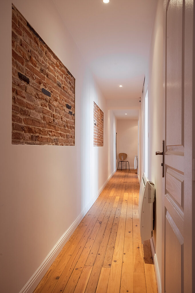 Rénovation appartement par la décoratrice Corinne Racaud à Toulouse