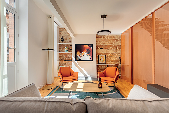 Rénovation appartement par la décoratrice Corinne Racaud à Toulouse