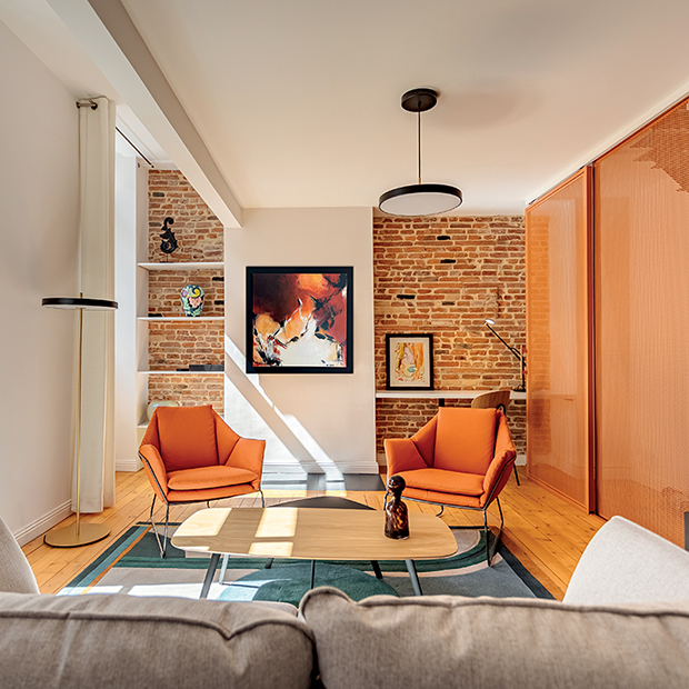 Rénovation appartement par la décoratrice Corinne Racaud à Toulouse