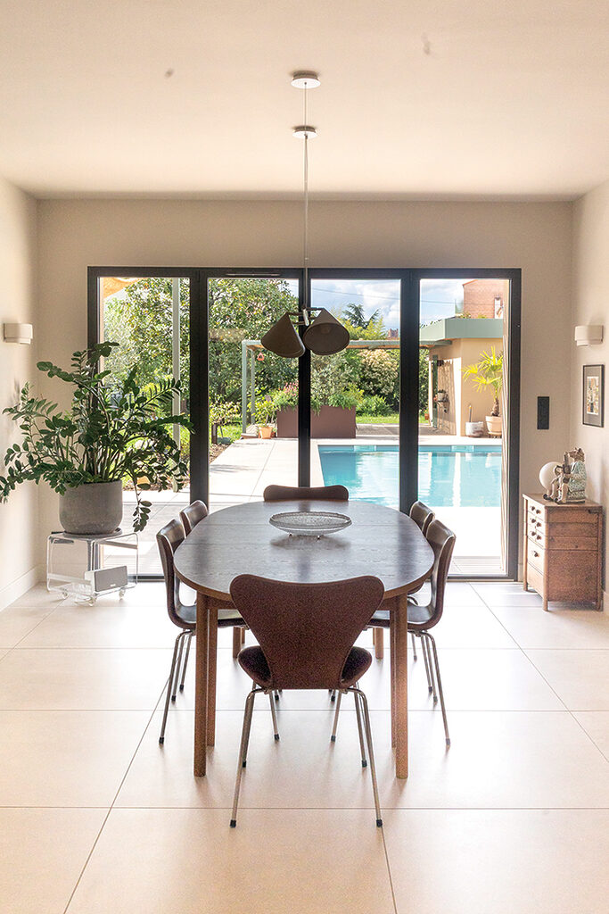 Rénovation d'une villa par Le Studio d'ici à Albi